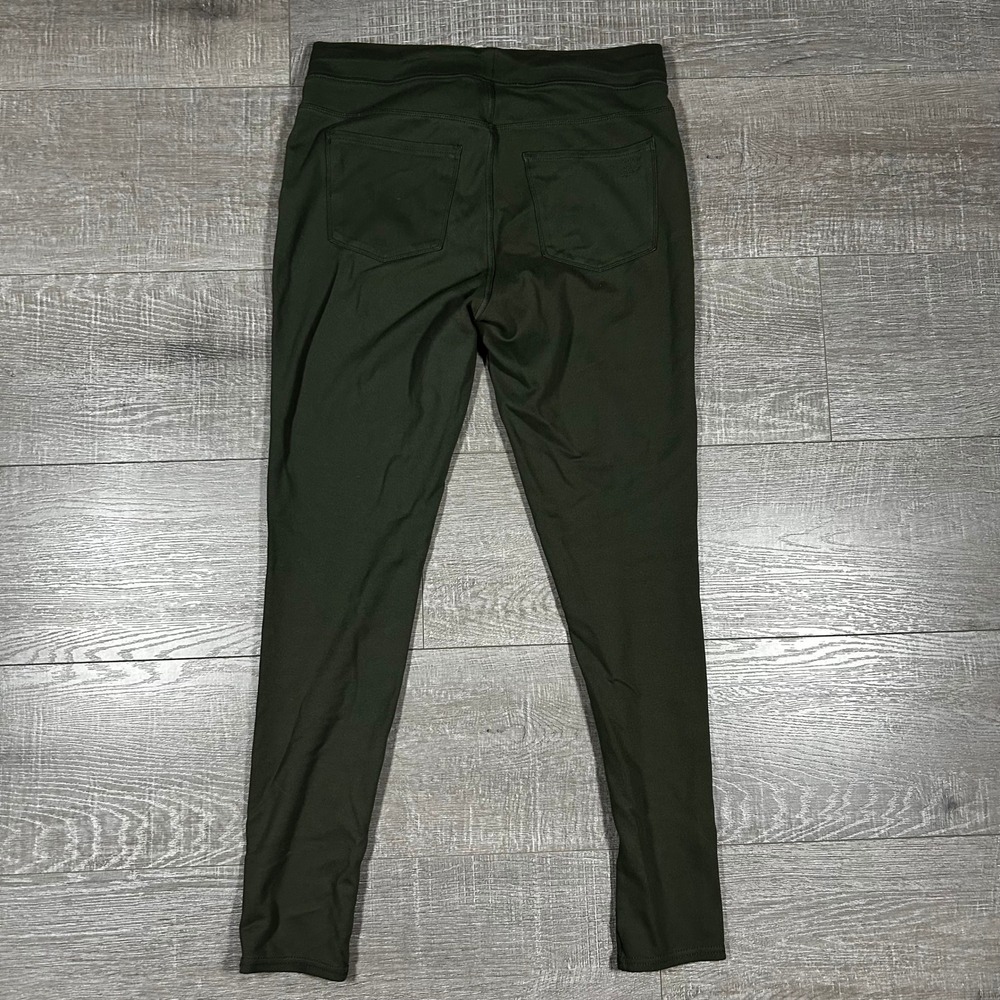 Seven7 Womens Olive Green Pull On Leggings Ponte Pants Size Medium Stretch Slim - Picture 6 of 7